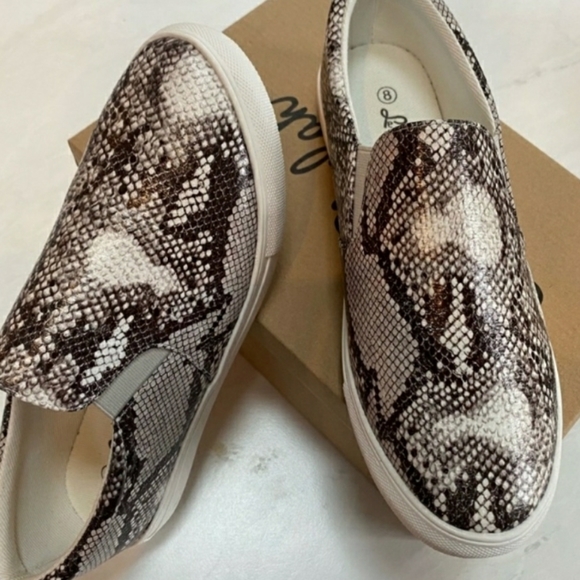 Snakeskin Slip-on Sneaker - Picture 3 of 5